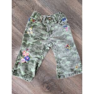 Children Place Camo Embroidered Baby Girls Flare size 12 months‎ #3